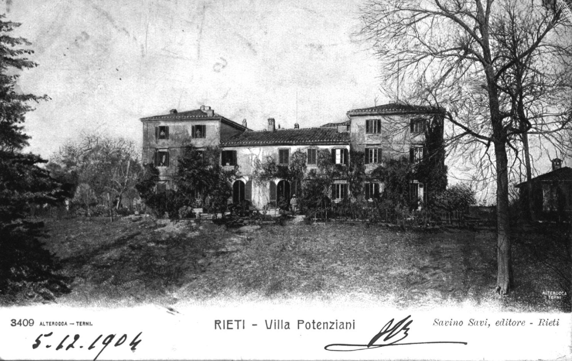 Park Hotel Villa Potenziani رييتي المظهر الخارجي الصورة